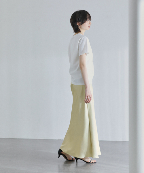 La TOTALITE(ラトータリテ)の「【洗える】fruit print Tシャツ(Tシャツ/カットソー・レディース・ホワイト系その他/ホワイト・FREE)」の4枚目の写真