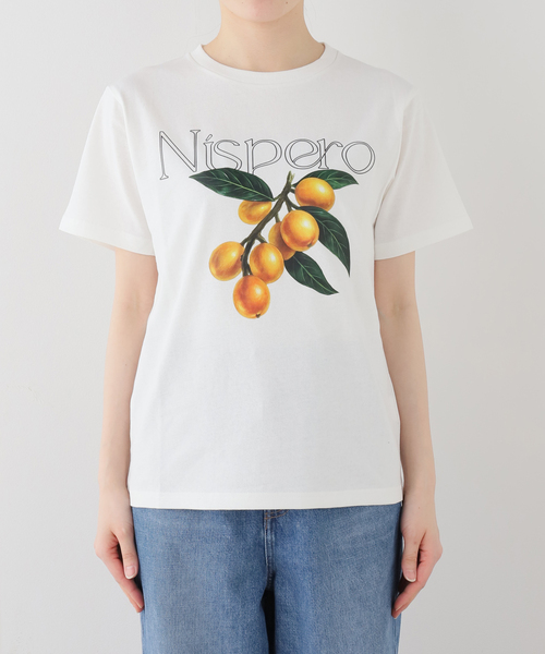 La TOTALITE(ラトータリテ)の「【洗える】fruit print Tシャツ(Tシャツ/カットソー・レディース・ホワイト系その他/ホワイト・FREE)」の13枚目の写真