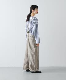 かぐれ（カグレ）の「リネンバッククロスサロペット（サロペット/オーバーオール）」