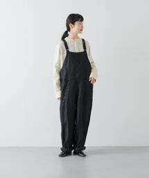 かぐれ（カグレ）の「リネンバッククロスサロペット（サロペット/オーバーオール）」