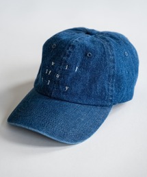 WILLFULLY（ウィルフリー）の「message embroidery cotton CAP（キャップ）」