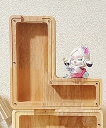 CELENA BEATS（セレナビーツ）の「CELENA アルファベット型 アクリルフロント ウッド 貯金箱 / インテリア ディスプレイ ボックス（インテリア雑貨）」