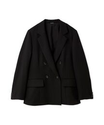 FRAY I.D | ダブルテーラードジャケット／ウォッシャブル・UVカット・防シワ・接触冷感(テーラードジャケット)