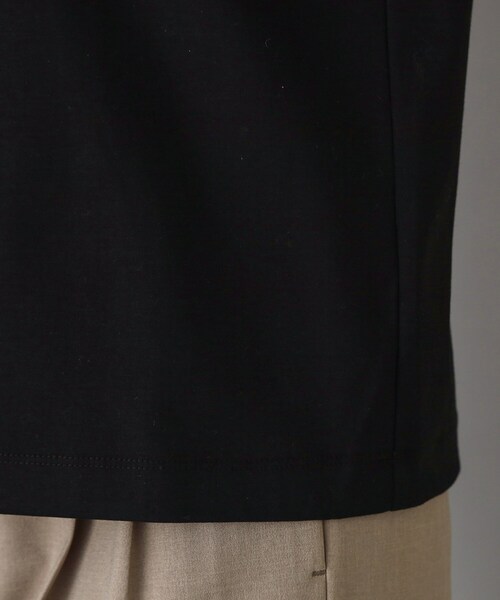 DRESSTERIOR(ドレステリア)の「【接触冷感/抗菌防臭/消臭】アイスクリアコットン Bonsoir ロゴTシャツ(Tシャツ/カットソー・レディース・ブラック/グリーン/ホワイト・38/36/34)」の6枚目の写真