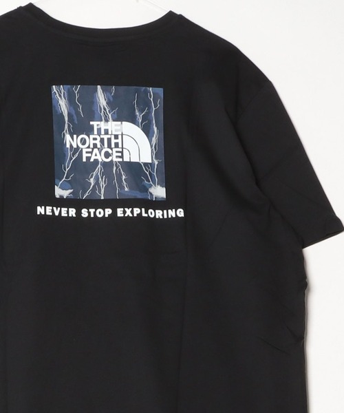 THE NORTH FACE(ザノースフェイス)の「THE NORTH FACE/ザ・ノースフェイス グラフィック プリントTシャツ M S/S REDBOX TEE(Tシャツ/カットソー・メンズ・ブラック・XL/L/M/S)」の1枚目の写真
