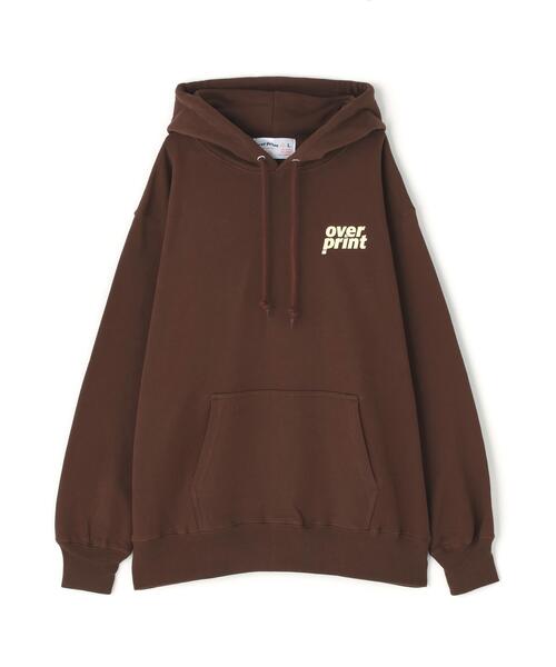 over print(オーバープリント)の「overprint/オーバープリント/GALLERY HOODIE A(パーカー・レディース・その他3/ブラウン・L/M/XL)」の5枚目の写真