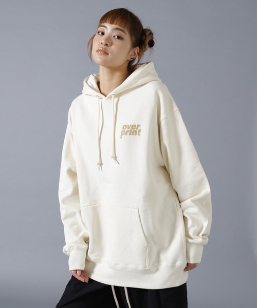 over print(オーバープリント)の「overprint/オーバープリント/GALLERY HOODIE A(パーカー・レディース・その他3/ブラウン・L/M/XL)」の20枚目の写真