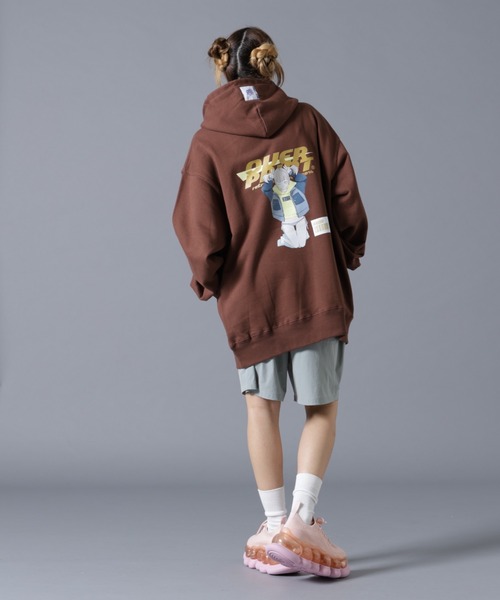 over print(オーバープリント)の「overprint/オーバープリント/GALLERY HOODIE A(パーカー・レディース・その他3/ブラウン・L/M/XL)」の17枚目の写真