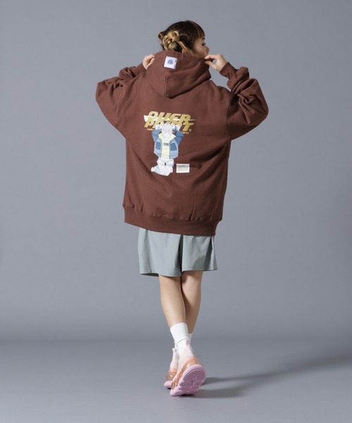 over print(オーバープリント)の「overprint/オーバープリント/GALLERY HOODIE A(パーカー・レディース・その他3/ブラウン・L/M/XL)」の18枚目の写真