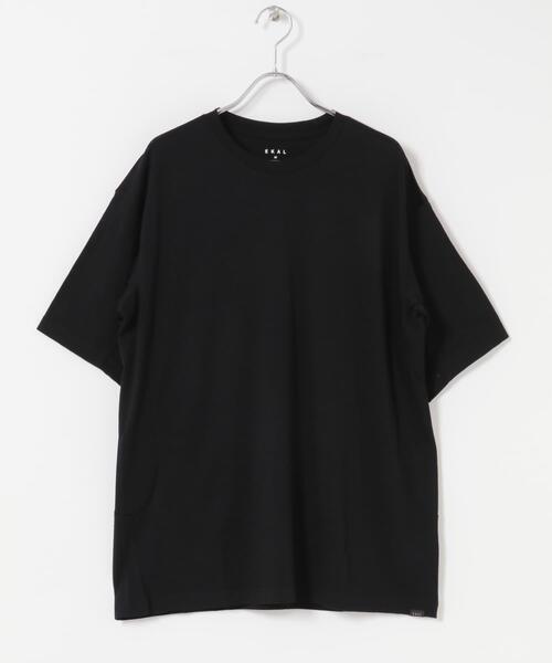EKAL(エカル)の「MERINO WOOL SHORT-SLEEVE T-SHIRTS(Tシャツ/カットソー・メンズ・ブラック/チャコールグレー・LARGE/MEDIUM/X-LARGE)」の11枚目の写真