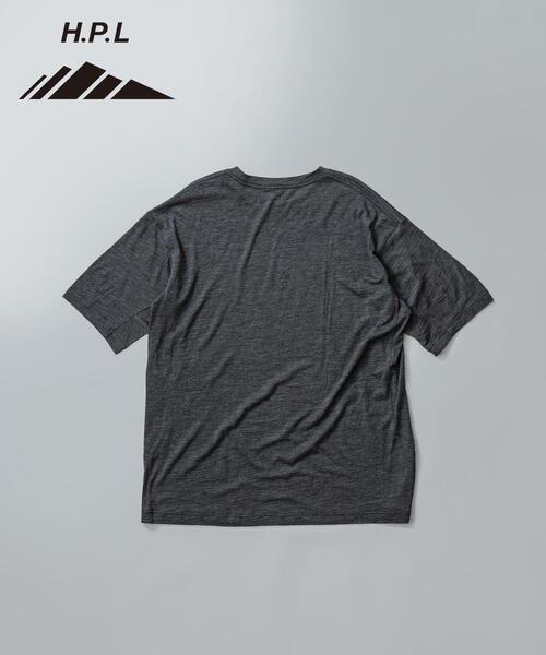 EKAL(エカル)の「MERINO WOOL SHORT-SLEEVE T-SHIRTS(Tシャツ/カットソー・メンズ・ブラック/チャコールグレー・LARGE/MEDIUM/X-LARGE)」の13枚目の写真