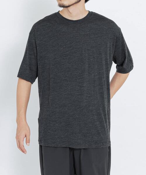 EKAL(エカル)の「MERINO WOOL SHORT-SLEEVE T-SHIRTS(Tシャツ/カットソー・メンズ・ブラック/チャコールグレー・LARGE/MEDIUM/X-LARGE)」の14枚目の写真