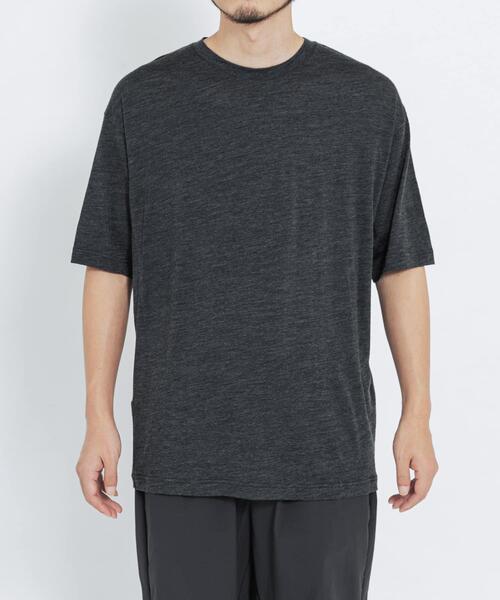 EKAL(エカル)の「MERINO WOOL SHORT-SLEEVE T-SHIRTS(Tシャツ/カットソー・メンズ・ブラック/チャコールグレー・LARGE/MEDIUM/X-LARGE)」の15枚目の写真