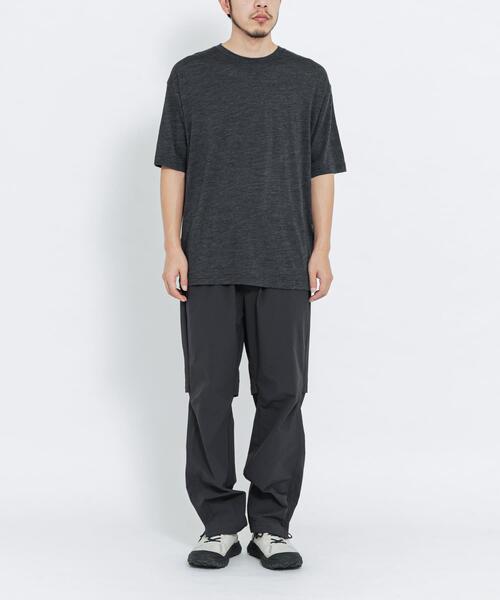 EKAL(エカル)の「MERINO WOOL SHORT-SLEEVE T-SHIRTS(Tシャツ/カットソー・メンズ・ブラック/チャコールグレー・LARGE/MEDIUM/X-LARGE)」の21枚目の写真