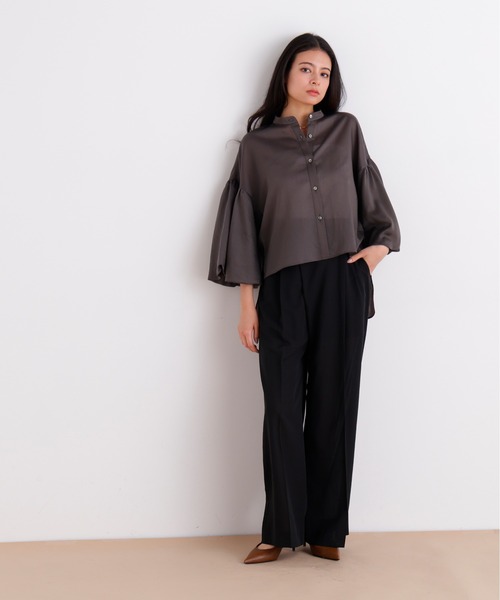 PINKY&DIANNE（ピンキーアンドダイアン）の「◆シアーワイドパンツ（その他パンツ・レディース・ブラック/ブルー・38/36）」の18枚目の写真