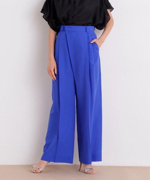 PINKY&DIANNE（ピンキーアンドダイアン）の「◆シアーワイドパンツ（その他パンツ・レディース・ブラック/ブルー・38/36）」の5枚目の写真