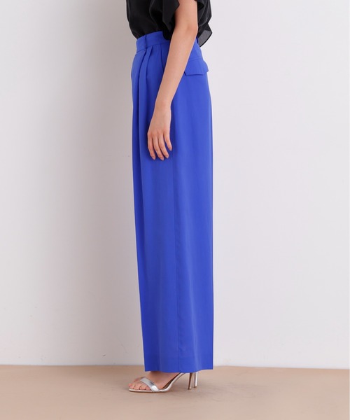 PINKY&DIANNE（ピンキーアンドダイアン）の「◆シアーワイドパンツ（その他パンツ・レディース・ブラック/ブルー・38/36）」の8枚目の写真