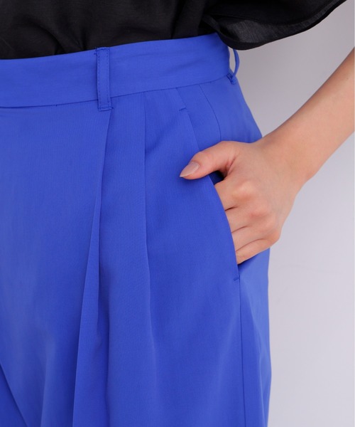 PINKY&DIANNE（ピンキーアンドダイアン）の「◆シアーワイドパンツ（その他パンツ・レディース・ブラック/ブルー・38/36）」の3枚目の写真