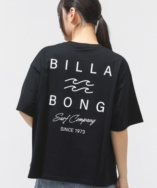 BILLABONG(ビラボン)の「【別注】ビラボン BILLABONG アウトドアカジュアル 半袖Tシャツ CLEAN LOGO LOOSE TEE ALPEN 限定コラボ(Tシャツ/カットソー・レディース・ブルー/ブラック/ホワイト・M/L)」の3枚目の写真