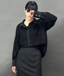 NICOLE white | フリンジシャツ(シャツ/ブラウス)