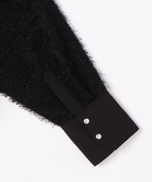 NICOLE white（ニコルホワイト）の「フリンジシャツ（シャツ/ブラウス・レディース・ブラック・FREE）」の12枚目の写真