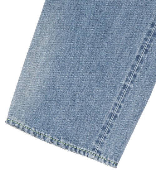 HUF(ハフ)の「EXPRESSION REPAIR DENIM PANT(デニムパンツ・メンズ・ブラック/ライトインディゴブルー・28/30/32/34/36)」の10枚目の写真