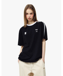 NDY（エヌディーワイ）の「スポーティNY半袖Tシャツブラック（Tシャツ/カットソー）」