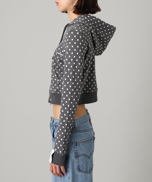 rokh(ロク)の「BROKEN ZIP-UP HOODIE R9CA40(Tシャツ/カットソー・メンズ・グレー・X-SMALL)」の6枚目の写真
