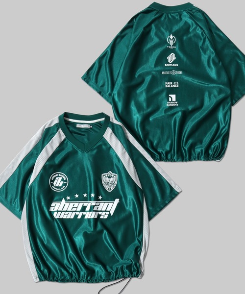 Game Shirt/オーバーサイズ ドローコード ブロークコア ユニフォーム