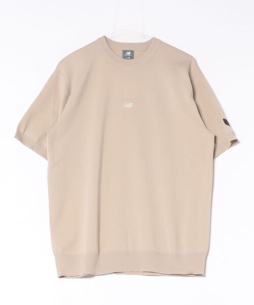 New Balance ニューバランス M ニットＴシャツ ショートスリーブ MT61I5CGTWF ABC-MART限定 TWF