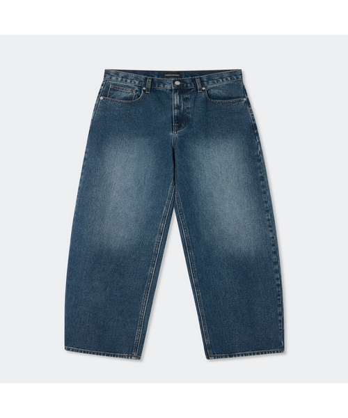 MUSINSA STANDARD(ムシンサスタンダード)の「カーブデニムパンツ (8色)(デニムパンツ・メンズ・クリーム/ライトインディゴブルー/ダークインディゴブルー/ブラック/スカイブルー/アッシュグレー/インディゴブルー/ブラック系その他・30/33/34/36/38/40/42/29/28/27/26/31/32)」の6枚目の写真