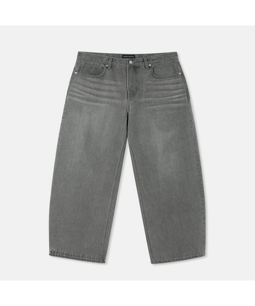 MUSINSA STANDARD(ムシンサスタンダード)の「カーブデニムパンツ (8色)(デニムパンツ・メンズ・クリーム/ライトインディゴブルー/ダークインディゴブルー/ブラック/スカイブルー/アッシュグレー/インディゴブルー/ブラック系その他・30/33/34/36/38/40/42/29/28/27/26/31/32)」の3枚目の写真