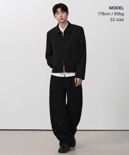 MUSINSA STANDARD（ムシンサスタンダード）の「カーブデニムパンツ（4色）（デニムパンツ・メンズ・クリーム/ライトインディゴブルー/ダークインディゴブルー/ブラック・30/33/34/36/38/40/42/29/28/27/26/31/32）」の6枚目の写真