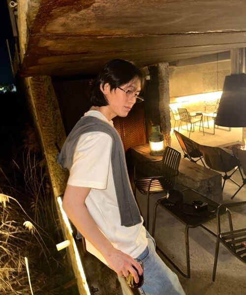 MUSINSA STANDARD（ムシンサスタンダード）の「カーブデニムパンツ（4色）（デニムパンツ・メンズ・クリーム/ライトインディゴブルー/ダークインディゴブルー/ブラック・30/33/34/36/38/40/42/29/28/27/26/31/32）」の19枚目の写真