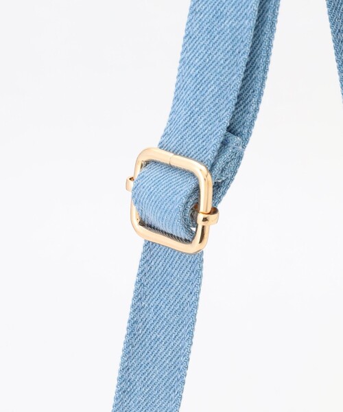 ANY（エニィ）の「2WAY リボンバッグ（ショルダーバッグ・キッズ・サックスブルー系/ブラック系・F）」の4枚目の写真