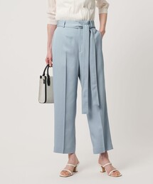 UNITED ARROWS | スラブ リボン テーパードパンツ(スラックス)