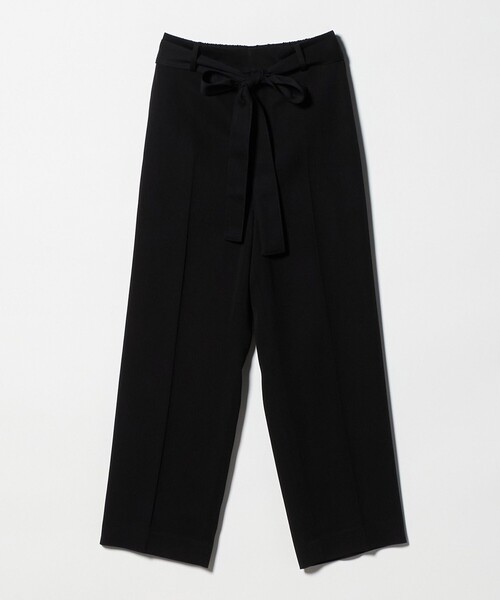 UNITED ARROWS（ユナイテッドアローズ）の「スラブ リボン テーパードパンツ（スラックス・レディース・ネイビー/ライトブルー/ブラック・38/40/36）」の20枚目の写真