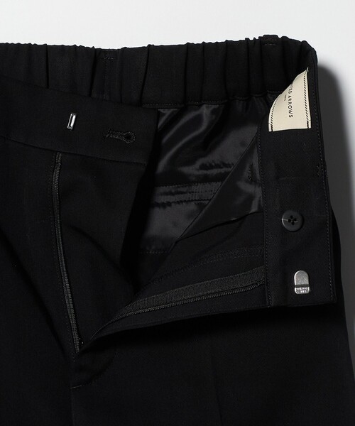 UNITED ARROWS（ユナイテッドアローズ）の「スラブ リボン テーパードパンツ（スラックス・レディース・ネイビー/ライトブルー/ブラック・38/40/36）」の22枚目の写真