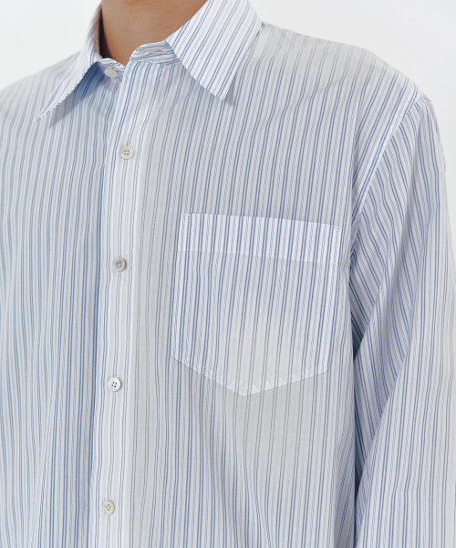 MMIC(エムエムアイシー)の「MATINEE SHIRT (SKY BLUE)(シャツ/ブラウス・メンズ・その他・MEDIUM/LARGE/X-LARGE)」の7枚目の写真
