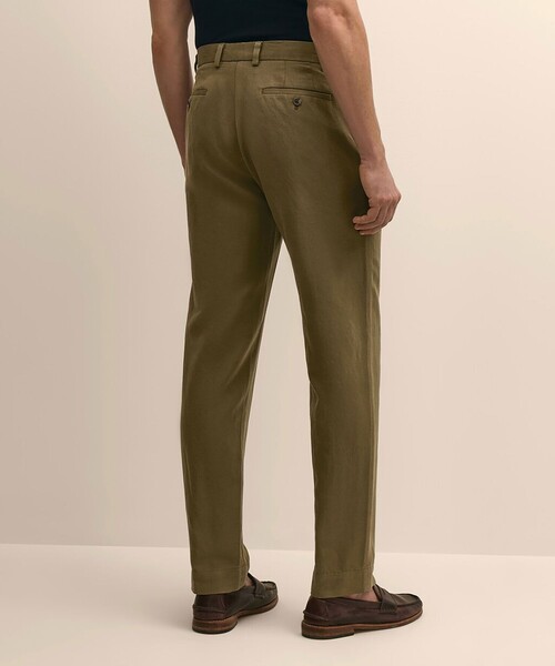 BROOKS BROTHERS(ブルックスブラザーズ)の「リネン/コットン プレーンフロントパンツ Regular(その他パンツ・メンズ・ブラック/ネイビー/オリーブ・34inch/31inch/29inch/35inch/32inch/30inch/33inch/36inch)」の4枚目の写真