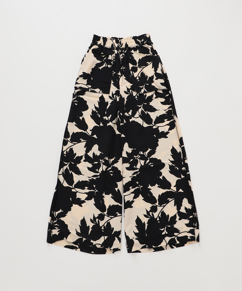 journal standard L'essage(ジャーナルスタンダードレサージュ)の「別注【LUSANA / ルサーナ】CICI PANTS:パンツ(その他パンツ・レディース・ブラック系その他/オートミール・X-SMALL/SMALL)」の3枚目の写真