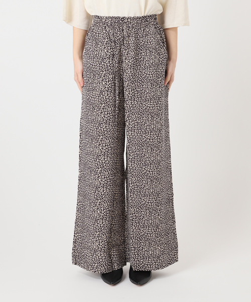 journal standard L'essage(ジャーナルスタンダードレサージュ)の「別注【LUSANA / ルサーナ】CICI PANTS:パンツ(その他パンツ・レディース・ブラック系その他/オートミール・X-SMALL/SMALL)」の5枚目の写真