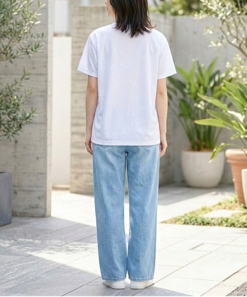 Disney(ディズニー)の「【DISNEY/ディズニー】胸ワンポイントキャラクター総柄DRYメッシュ半袖Tシャツ(吸水速乾)(Tシャツ/カットソー・レディース・ピンク/ホワイト/杢グレー/スカイブルー・LARGE/MEDIUM)」の14枚目の写真