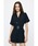 MOUSSY�i�}�E�W�[�j�́uBELTED SHORT SLEEVE �W�����v�X�[�c�i�Ȃ�/�I�[���C�������j�v�b�u���b�N