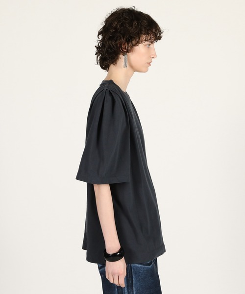 PRANK PROJECT(プランクプロジェクト)の「【2026Summer Pre-Order】パワショルオーバーTEE / Power Shoulder Over T-Shirt(Tシャツ/カットソー・レディース・チャコールグレー/グレー/ブルー・FREE)」の9枚目の写真