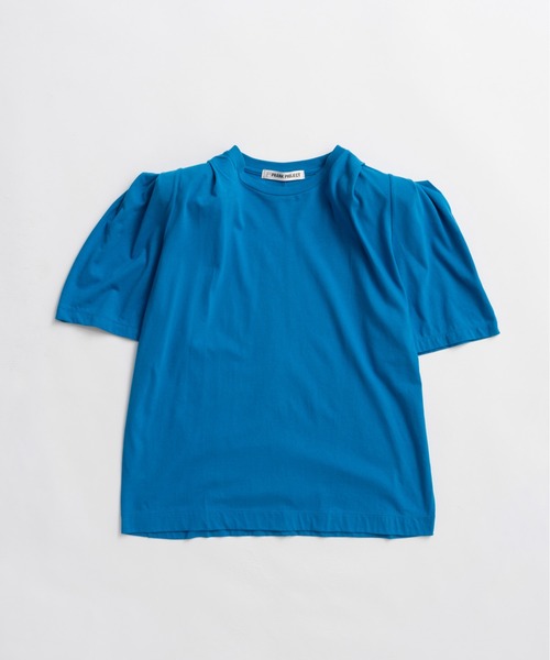 PRANK PROJECT(プランクプロジェクト)の「【2026Summer Pre-Order】パワショルオーバーTEE / Power Shoulder Over T-Shirt(Tシャツ/カットソー・レディース・チャコールグレー/グレー/ブルー・FREE)」の18枚目の写真