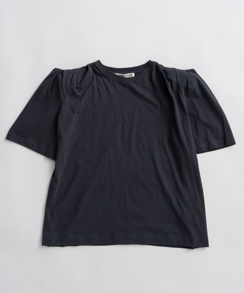PRANK PROJECT(プランクプロジェクト)の「パワショルオーバーTEE / Power Shoulder Over T-Shirt(Tシャツ/カットソー・レディース・チャコールグレー/グレー/ブルー・FREE)」の20枚目の写真