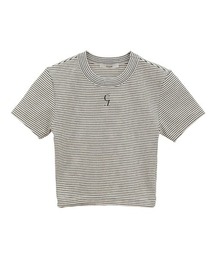 CLANE（クラネ）の「CLANE/クラネ/LOGO CROPPED TIGHT TEE（Tシャツ/カットソー）」