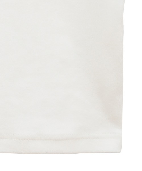 CLANE（クラネ）の「CLANE/クラネ/LOGO CROPPED TIGHT TEE（Tシャツ/カットソー・レディース・ブラック/ホワイト/その他24・1）」の8枚目の写真