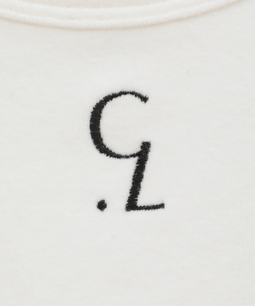 CLANE（クラネ）の「CLANE/クラネ/LOGO CROPPED TIGHT TEE（Tシャツ/カットソー・レディース・ブラック/ホワイト/その他24・1）」の9枚目の写真